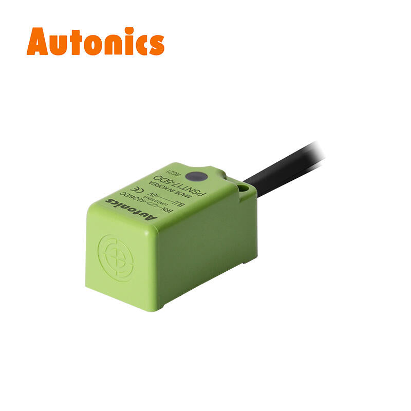 Autonics inductive square proximity switch 2-wire cable 2m detection distance 5mm; PSNT17-5DO