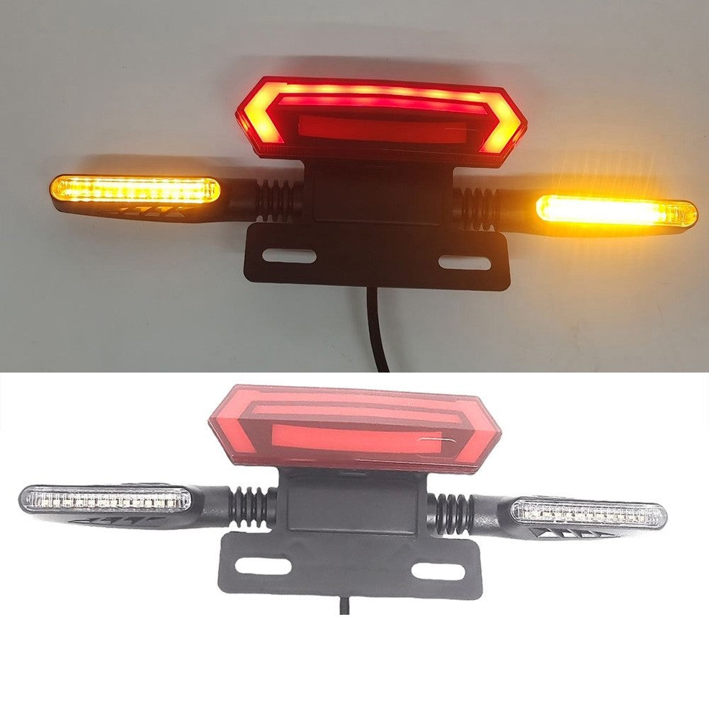 Electric Bicycle Tail Light with Reliable ABS Material for 12V Systems