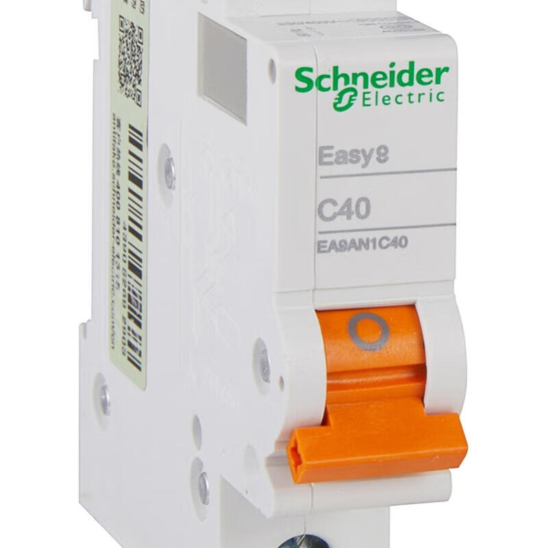 Schneider Electric miniature circuit breaker, EA9AN 1P C40A; EA9AN1C40