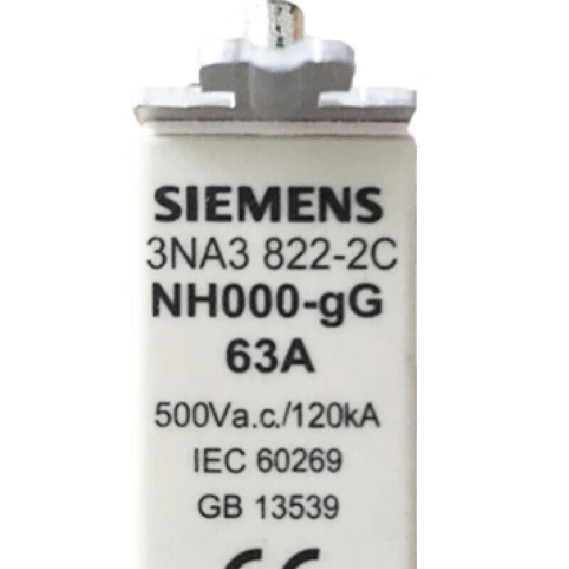 Siemens LVHRC fuse LINKGG/gL size 000, 63A, 500V; 3NA38222C