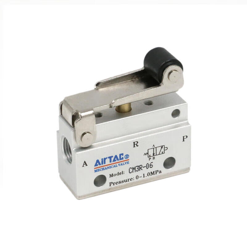 AirTAC Roller Lever Mechanical Valve (1/8); CM3R06