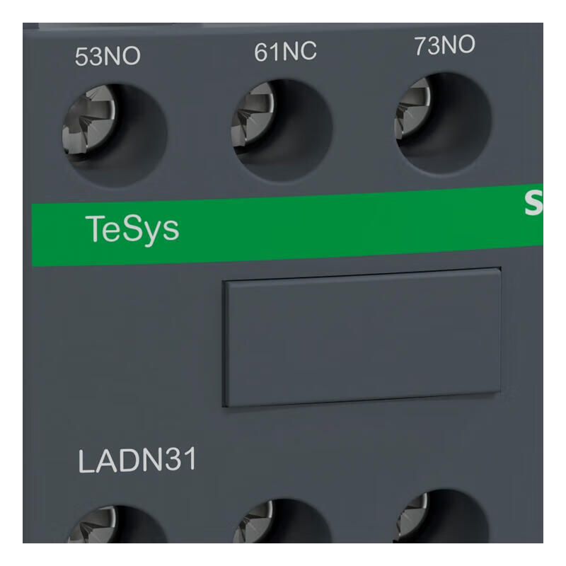 Schneider Electric TeSys contactor auxiliary contact module, 3NO+1NC; LADN31