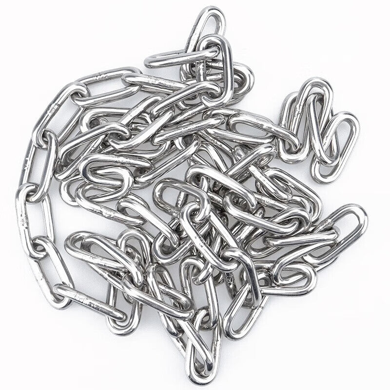 Bingyu 304 Stainless Steel Anti-theft Chain, Long Link Chain, 3mm Diameter (5 meters) BH-658