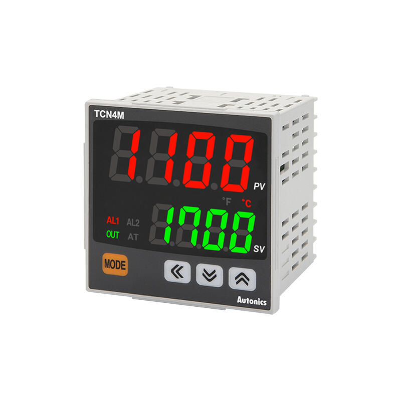 Autonics 2-segment display PID temperature controller relay output or SSR drive AC100-240V; TCN4M-24R