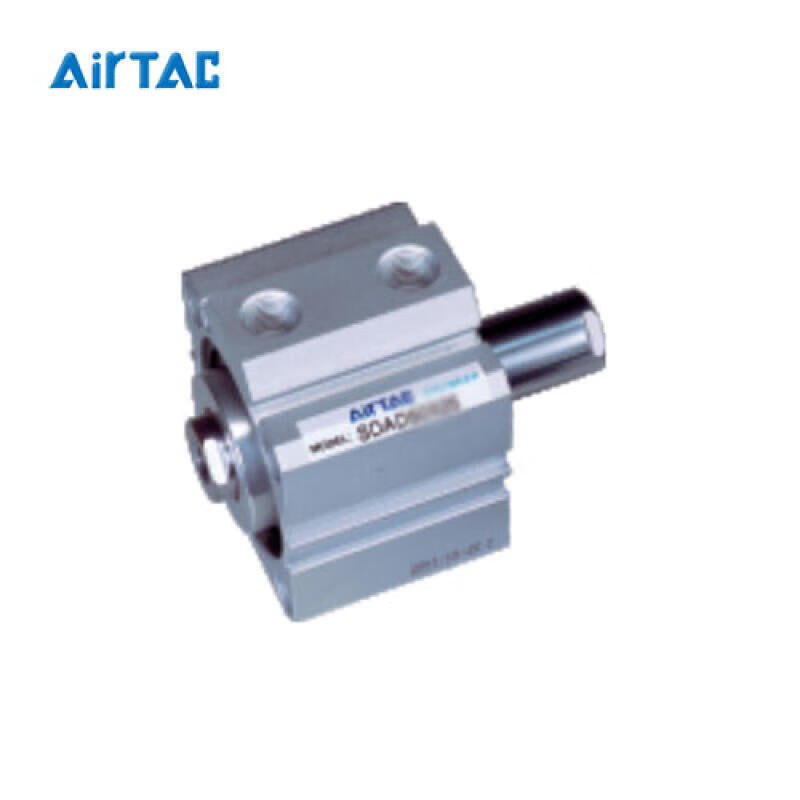 AirTAC ultra-thin cylinder, double acting, double rod, piston rod internal thread, with magnet ring; SDAD40X65S