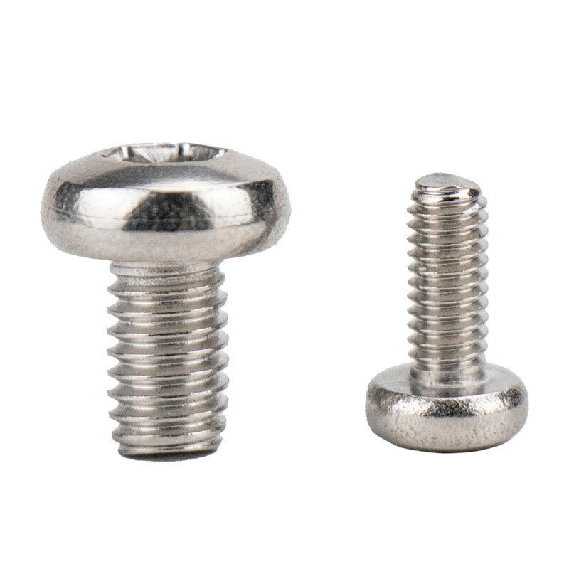 Haisdike HKD-544 304 Stainless Steel Torx Groove Pan Head Machine Screws GB2672 M4*8 100pcs