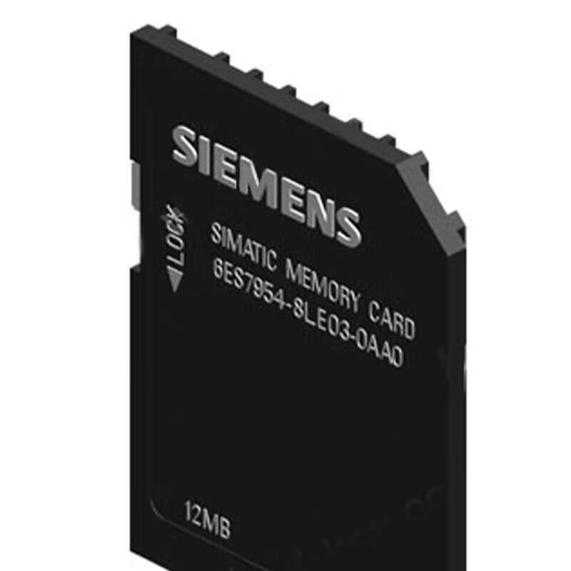 Siemens S7, memory card for S7-1x00CPU/SINAMICS, 3,3VFlash, 12MB; 6ES79548LE030AA0
