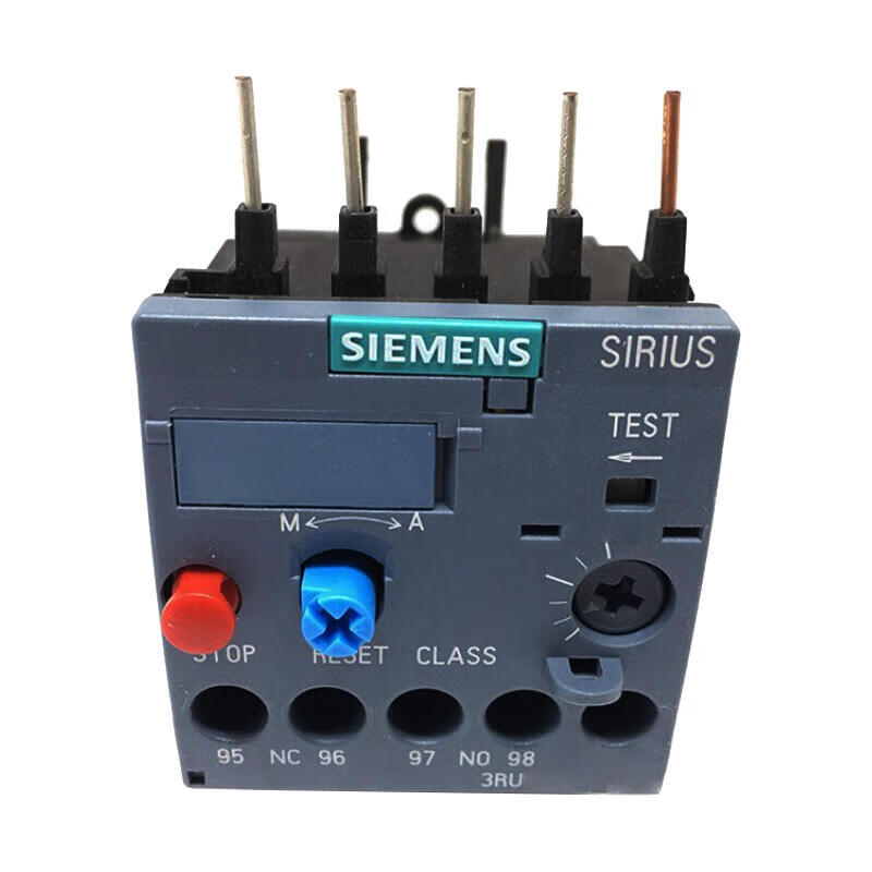 Siemens 3RU61161GB0 Overload Relay 4.5-6.3A Size S00, Class 10
