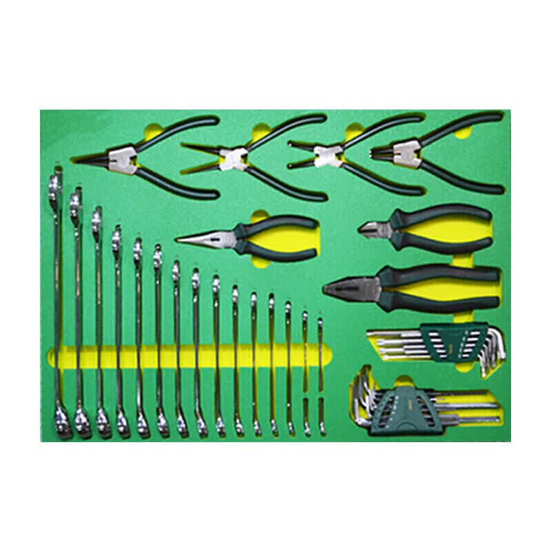 SATA 121-piece universal automotive repair tool holder set; 09922