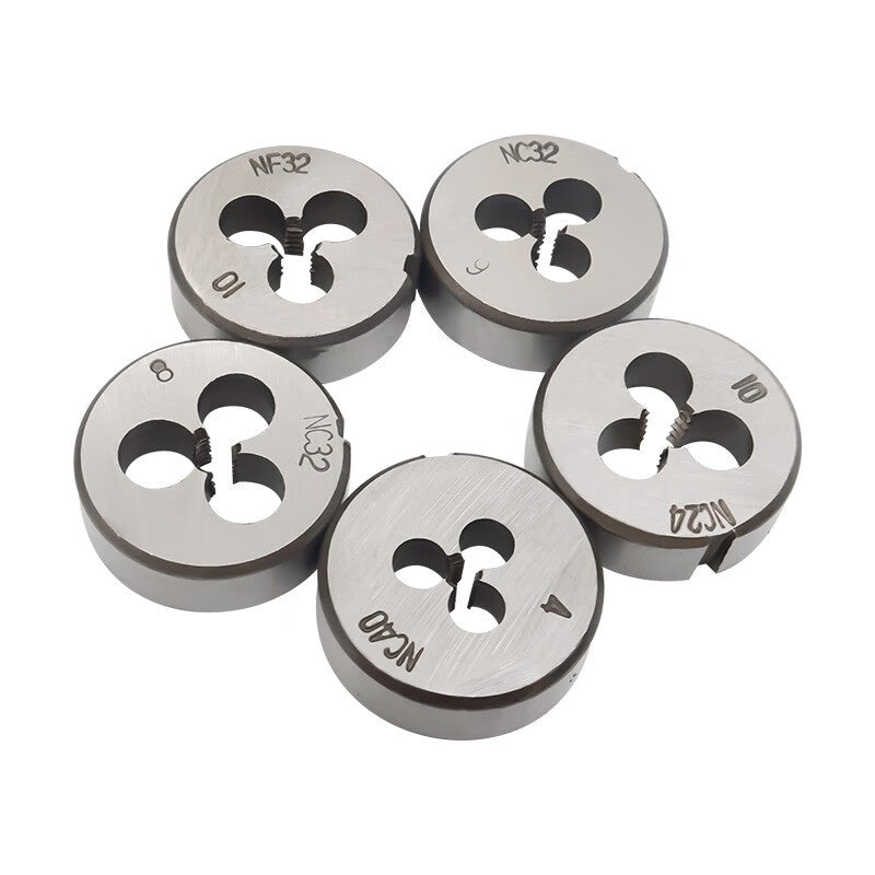 60-Piece Metric/Imperial Tap & Die Set Manual Wrench for Thread & Screw Repair (LT005)
