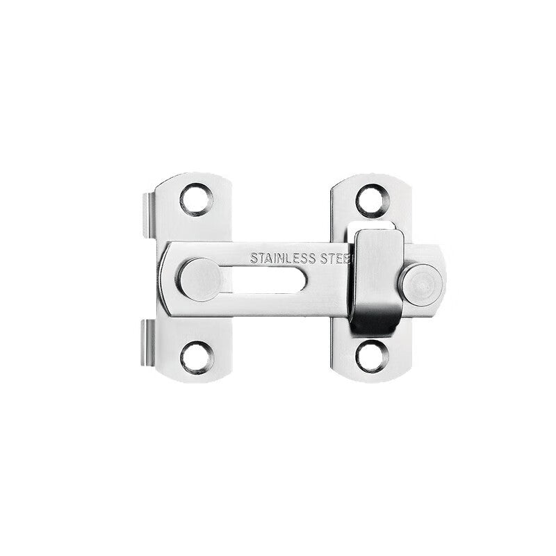 Shengduoshan Thickened Stainless Steel Door Hook, Bathroom Bolt, Anti-theft Door Lock, Toilet Hook, Door Bolt, Small Size Door Hook
