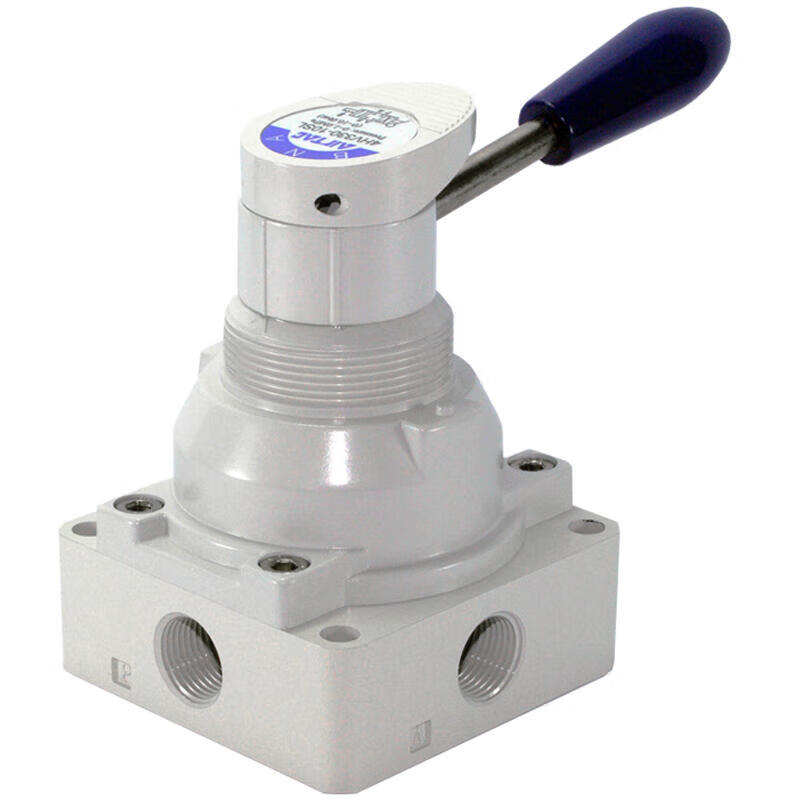 AirTAC 3-position 4-way hand valve; 4HV33010L