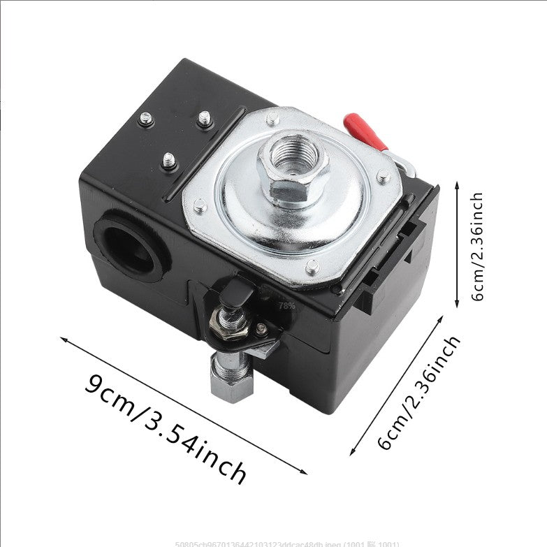 240V Air Compressor Pressure Switch with Easy Install for 135 to 175 PSI
