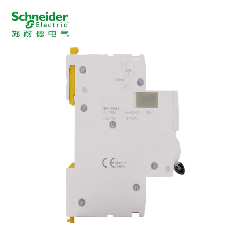 Schneider Electric air switch A9 series IDPN circuit breaker 1P+N 6KA 20A Type C A9P18620 compact circuit breaker