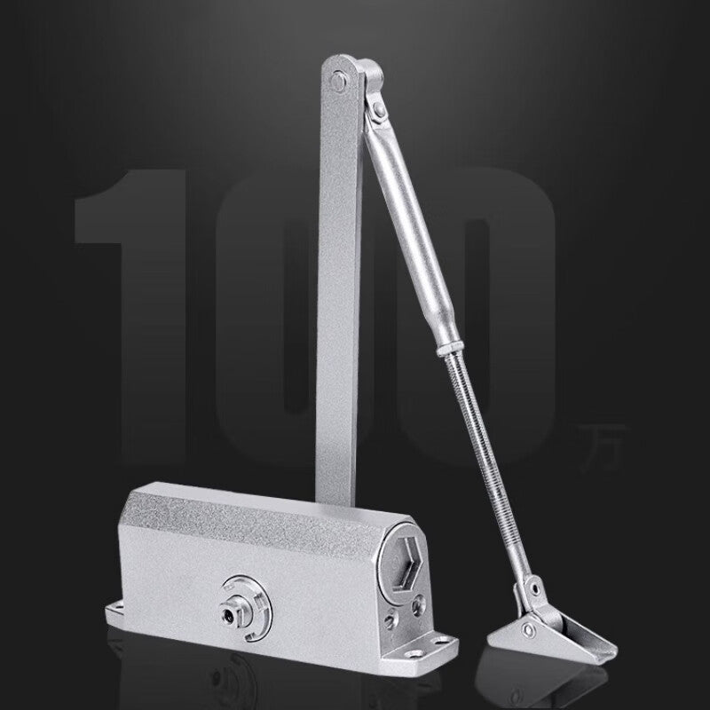 Sunward Products Automatic Door Closer, Sliding Door Closer, Hydraulic Buffer, Large Size, 90° Positioning