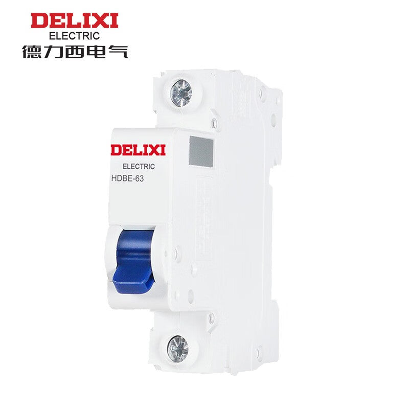 Delixi HDBE-63 1P C 10A 6KA 230/400VAC HDBE631C10 miniature circuit breaker (C)
