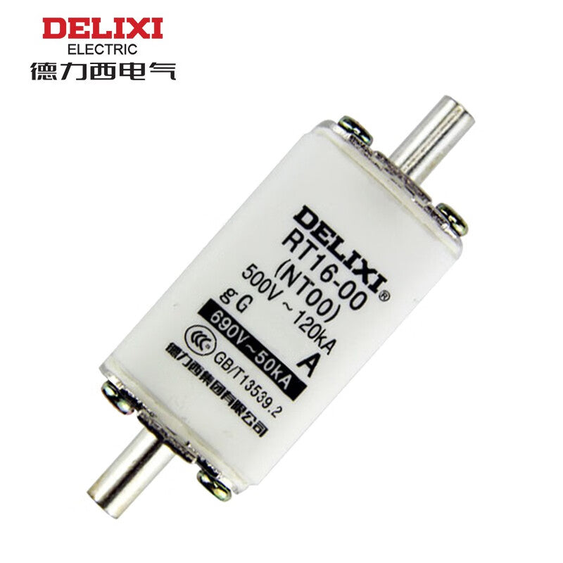 Delixi RT16 (NT) Blade 000 80A 120/50KA gL/gG 500/690VAC RT16000T80 fuse body