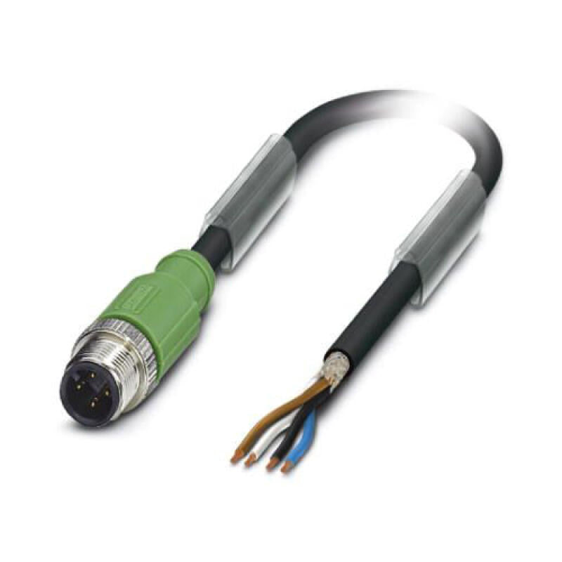 Phoenix sensor/actuator cable; SAC-4P-M12MS/ 3,0-PUR SH