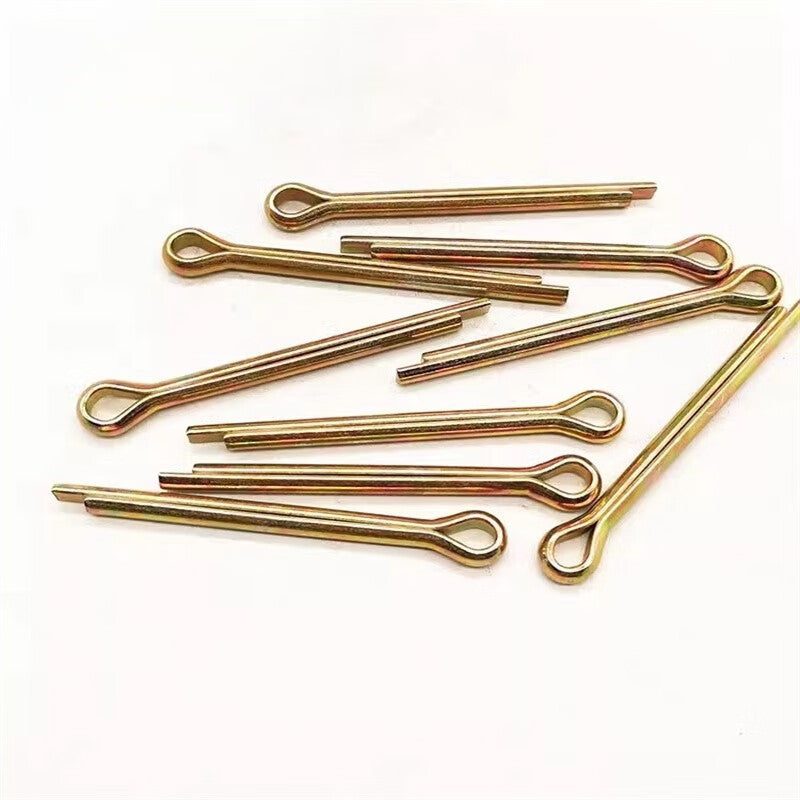 Stingxu galvanized cotter pins, hairpin pins, safety pins, U-shaped pins, steel pins, clip pins, elastic pins, shaft pins, insert pins, 5*55 (50 pieces)