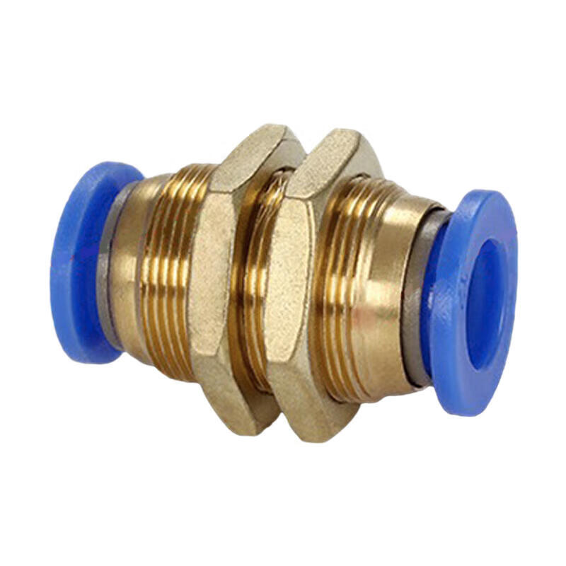 Yahai PM-4 Bulkhead Straight-Through Quick-Connect Fitting