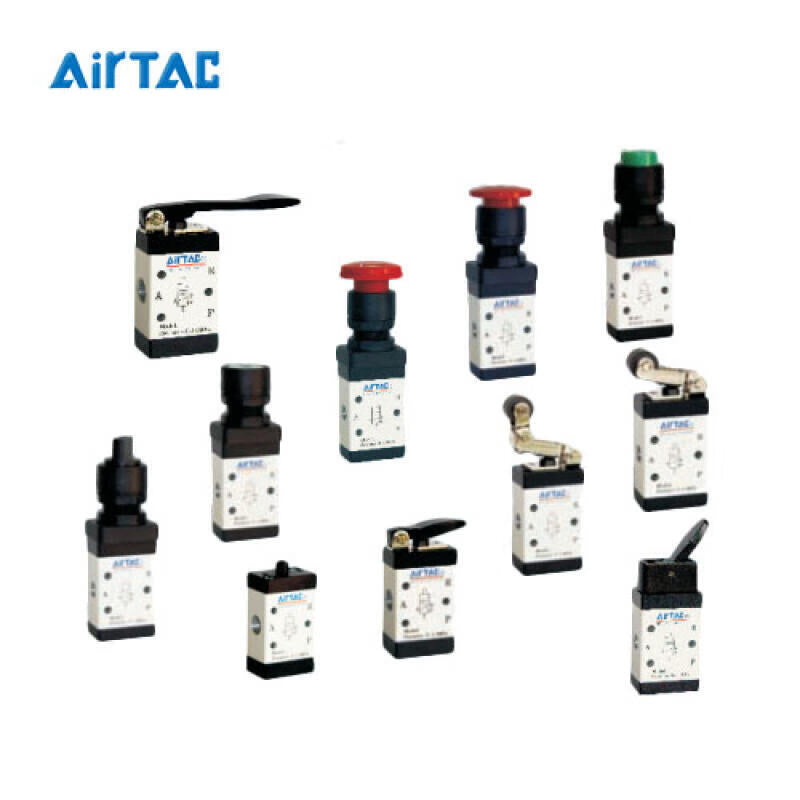 AirTAC Mushroom Head Push Button Manual Valve (1/8); M3PM11006G