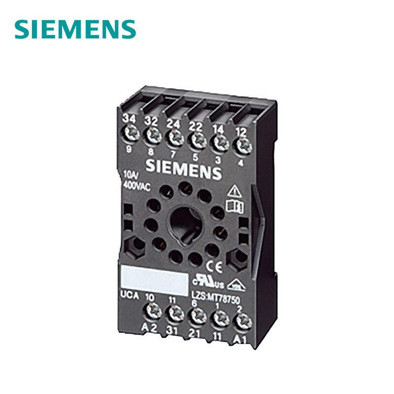 Siemens 24VDC Plug-in Relay Set with Red LED Module & Socket