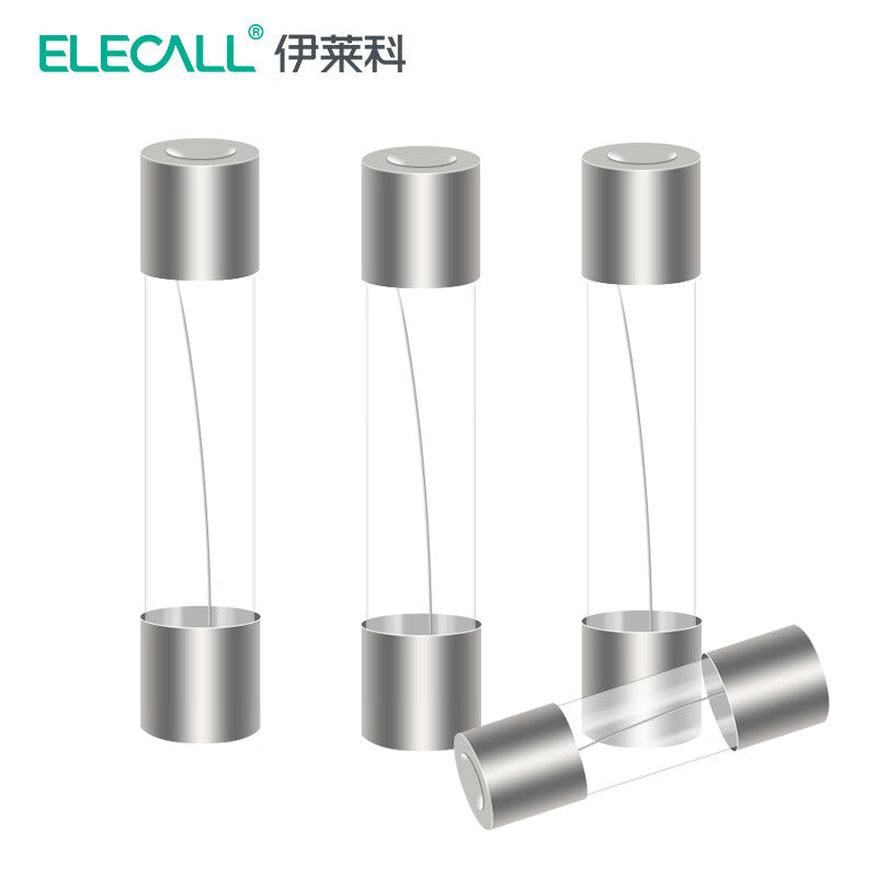 ELECALL fuse overcurrent protection fuse overload protection 6*30mm (pack of 10) 250v fast-blow type