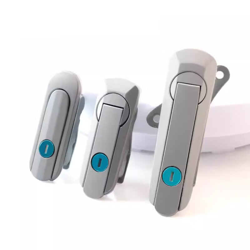 Pangu Precision Industry Box Locks, Electrical Cabinet Door Locks, Distribution Box Locks AB402-1 Zinc Alloy with Large Plates