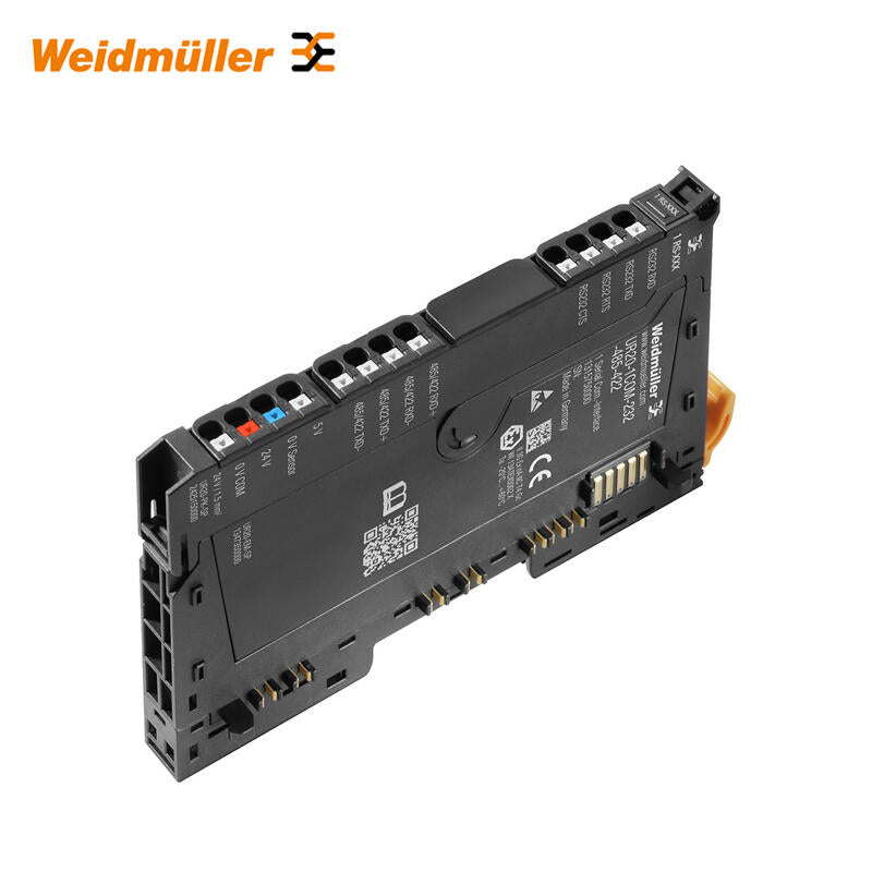 Weidmuller remote I/O module, IP20, 1 channel, RS232/RS485/RS422 communication interface, plug-in connection; UR20-1COM-232-485-422