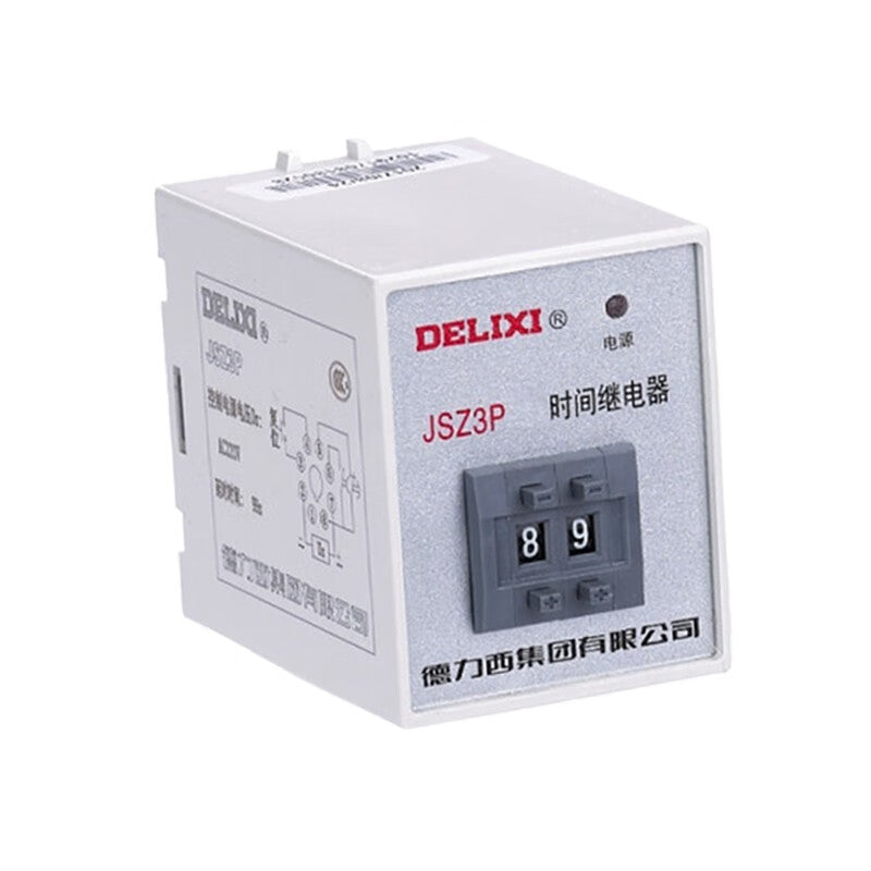 DELIXI ELECTRIC JSZ3P-F Time Relay 0.1S-9.9S DC24V