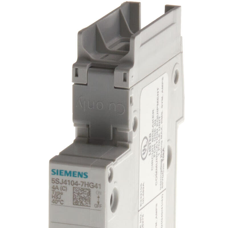Siemens 5SJ4 Miniature Circuit Breaker 4A 1P C 14kA 240V AC