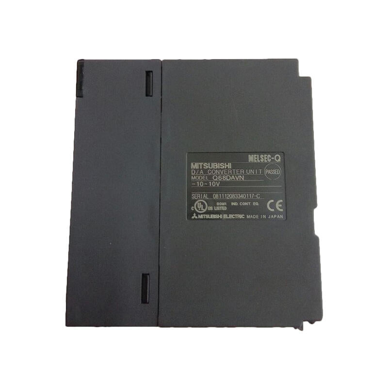 Mitsubishi Electric PLC, analog module, D/A conversion module: 8 channels, voltage output; Q68DAVN