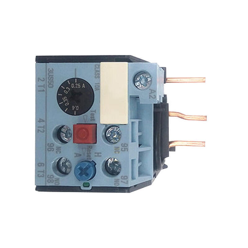 Siemens overload relay 4...6.3A tripping class: 10A specification 0 for 3TS29-32, 3TB39-41 auxiliary contacts: 1 normally open contact + 1 normally closed contact; 3US50401G