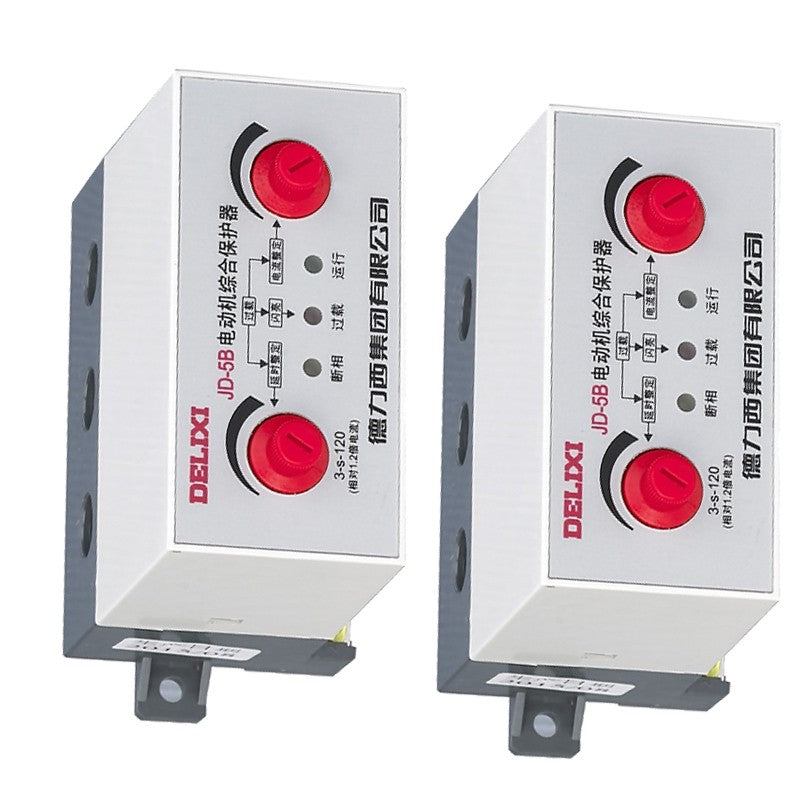 Delixi Electric Motor Protector JD-5B 380V 1-80A (0.5-40KW)