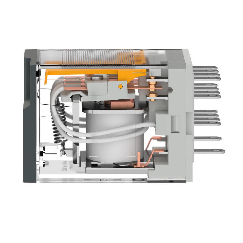 Schneider Electric plug-in intermediate relay 4 contacts, 3A, no indicator light, 24VDC; RXM4LB1BD