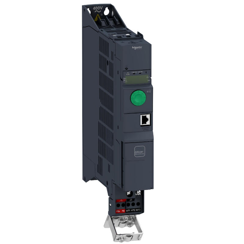 Schneider Electric three-phase inverter, book type; ATV320 0.75kW 400V three-phase book type