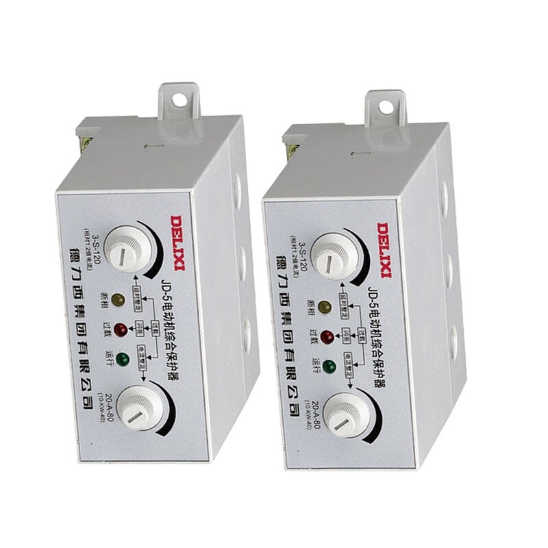 Delixi Electric Motor Protector JD-5 AC220V 2-20A