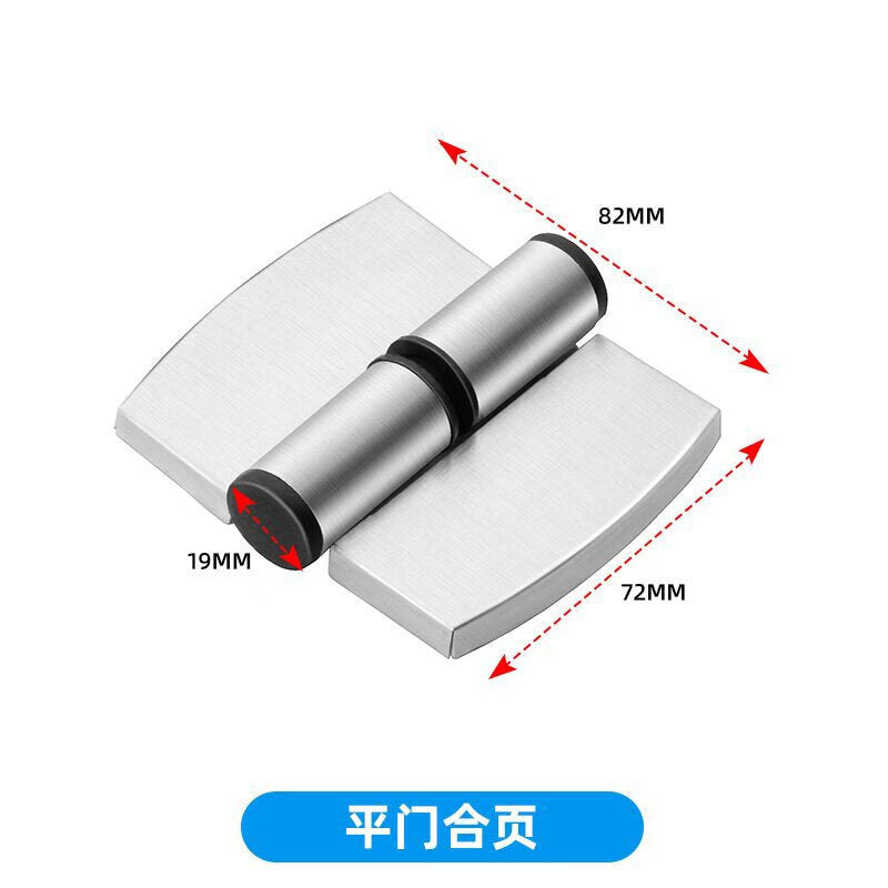 Masford Public Toilet Separator Hardware Accessories Stainless Steel Support Legs Indicator Locks Hinges Handles Separator Set 10cm Flat Door Set (Right) 1 Set