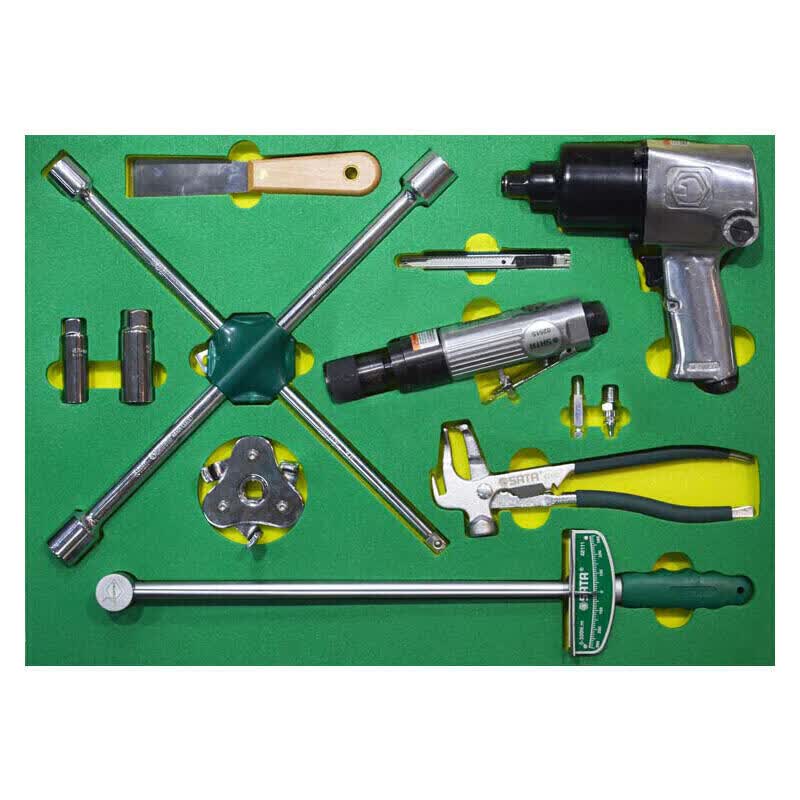 SATA 94-piece tire service shop tool kit; 09920