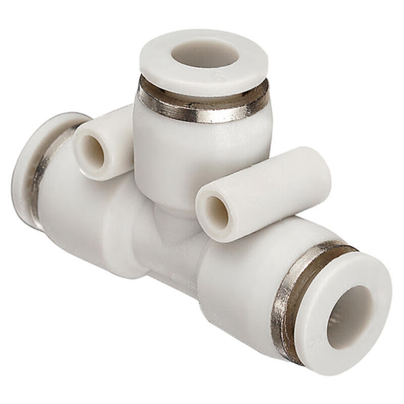 Yahai PEG Reducer T-Type Quick-Connect Fitting, White PEG10-8