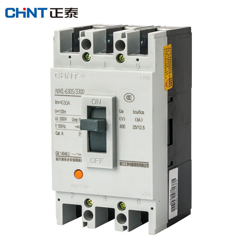 CHINT NM1-630S/3300 - 3P Molded Case Circuit Breaker Protector