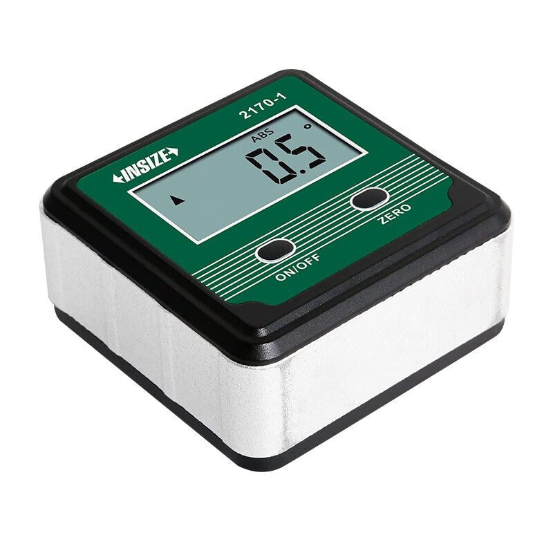 INSIZE Digital Level/Inclinometer, Small Portable, High Precision 0.1°/2170-1, Measuring Range 4x90°