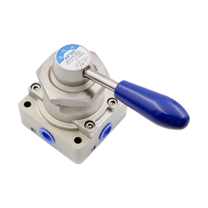 AirTAC 2-position 4-way hand valve; 4HV21008S