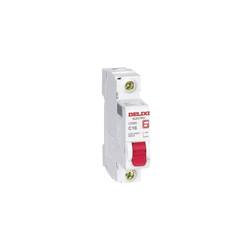 Delixi Electric small circuit breaker CDB6i Type C 1P 1A