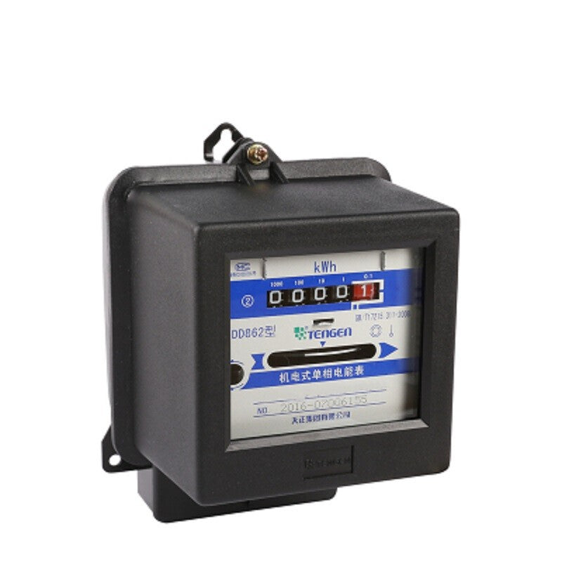 Tianzheng TENGEN DD862-4 Single-Phase Electric Meter 220V 10(40)A