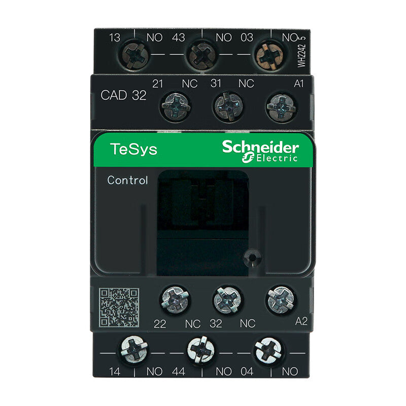 Schneider Electric CAD32Q7C Control Relay, 3P2NO AC 380V