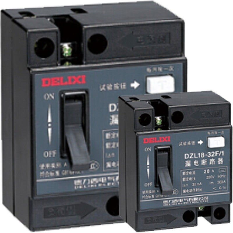 DELIXI ELECTRIC DZL18-32F/1 20A Leakage Circuit Breaker