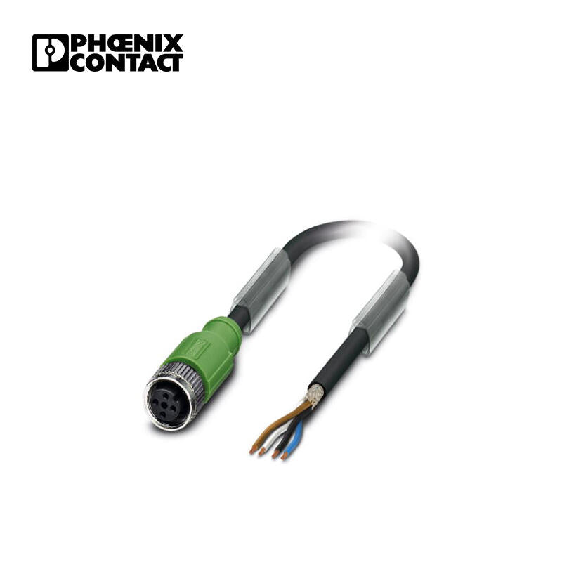 Phoenix sensor/actuator cable; SAC-4P- 1,5-PUR/M12FS SH