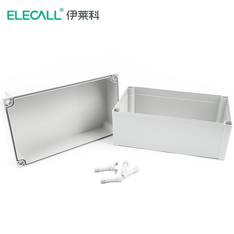 ELECALL waterproof box ABS material dustproof IP67 waterproof plastic distribution box surface-mounted control box 150*250*130