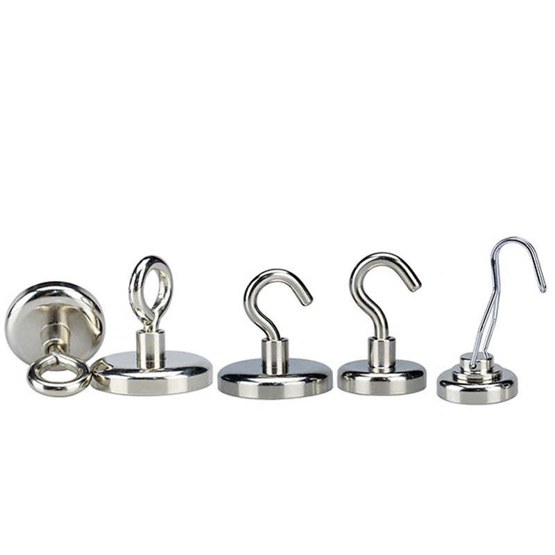 Deqi Strong Magnetic Hook, Magnetic Fixing Hook, Metal Magnetic Hook, Strong Magnetic Suction Cup Hook, Rotary Hook, Rotary Hook SNG25 (17kg Pulling Force)
